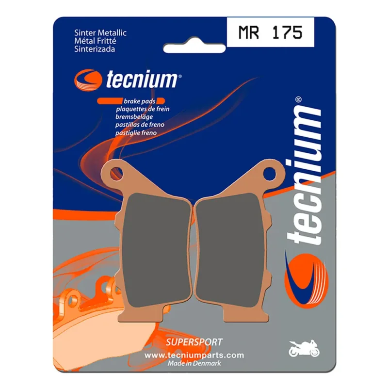 Tecnium Plaquettes de frein frittées MR175 Vente Flash