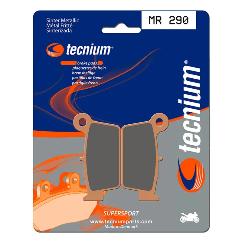 Tecnium Plaquettes de frein frittées MR290 Expédition Rapide