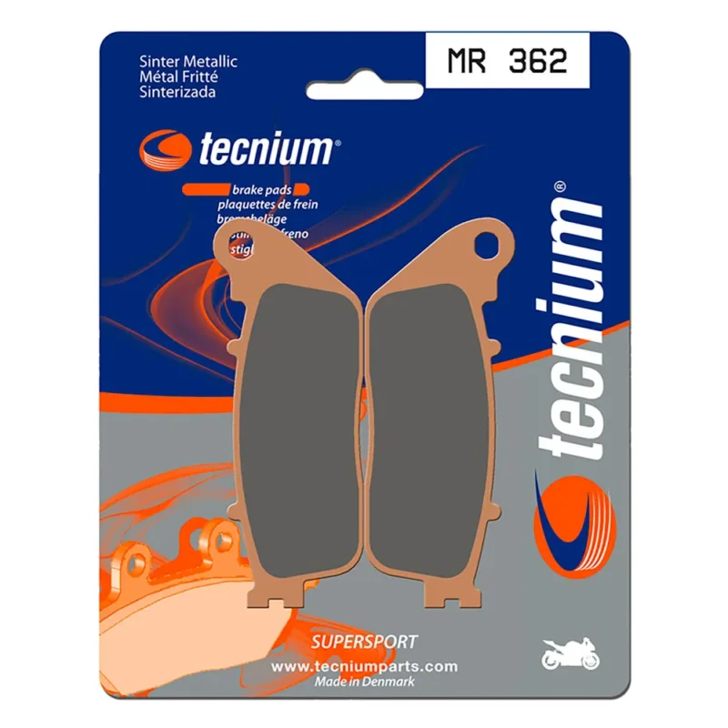 Tecnium Plaquettes de frein frittées MR362 Must-Have