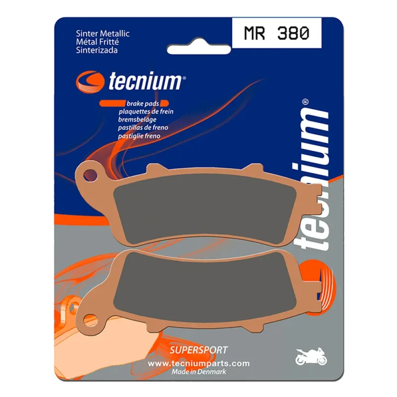 Tecnium Plaquettes de frein frittées MR380 Meilleure Vente