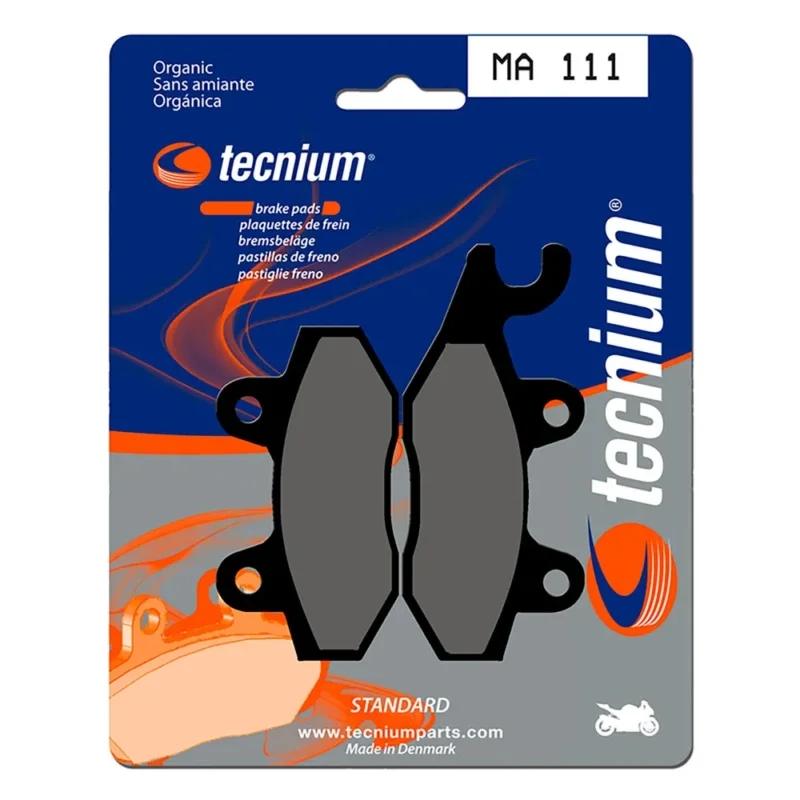 Usine Directe Tecnium Plaquettes de frein organiques MA111