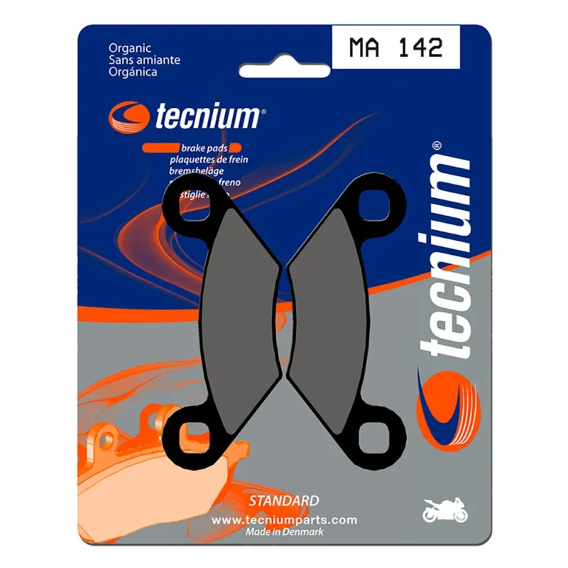 Tecnium Plaquettes de frein organiques MA142 Retour Gratuit