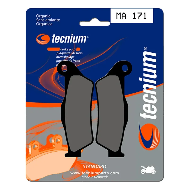 Tecnium Plaquettes de frein organiques MA171 Must-Have