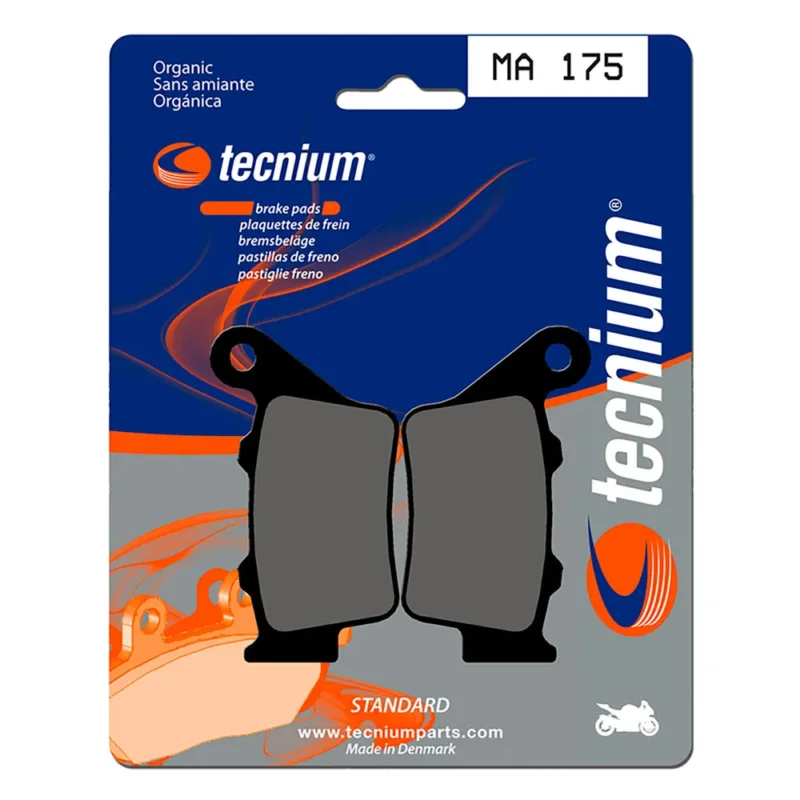 Tecnium Plaquettes de frein organiques MA175 Produit De Marque