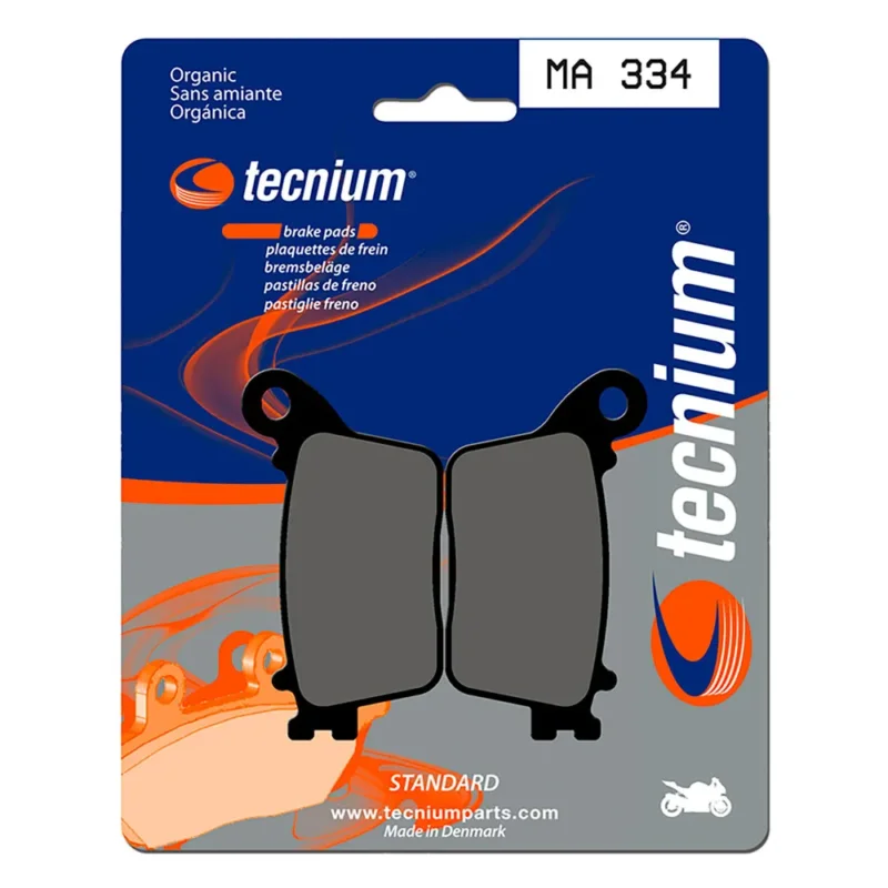 Réduction Tecnium Plaquettes de frein organiques MA334