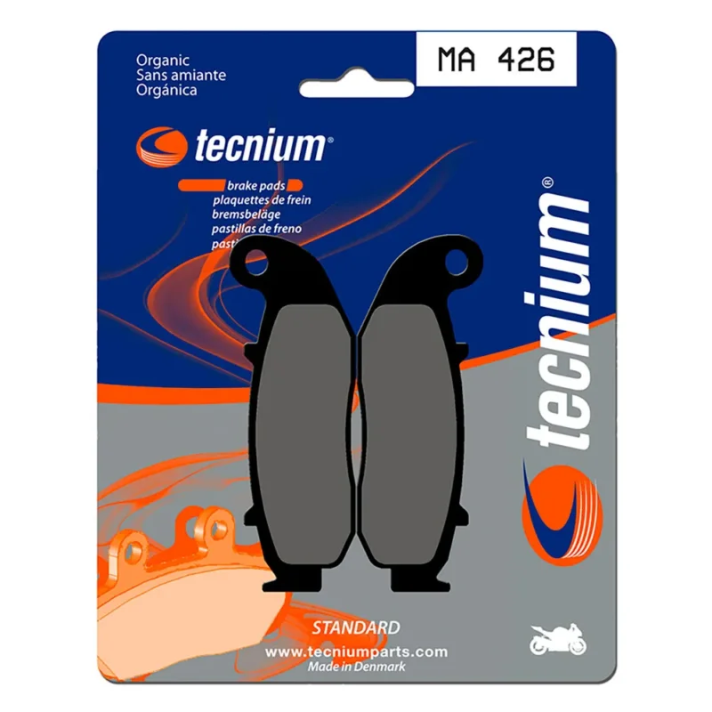 Meilleure Vente Tecnium Plaquettes de frein organiques MA426