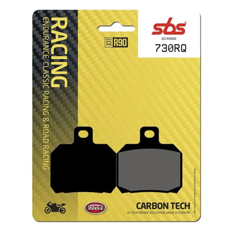 Livraison Express SBS Plaquettes de frein organiques Rq Hi-Tech Road Racing 730RQ Carbon