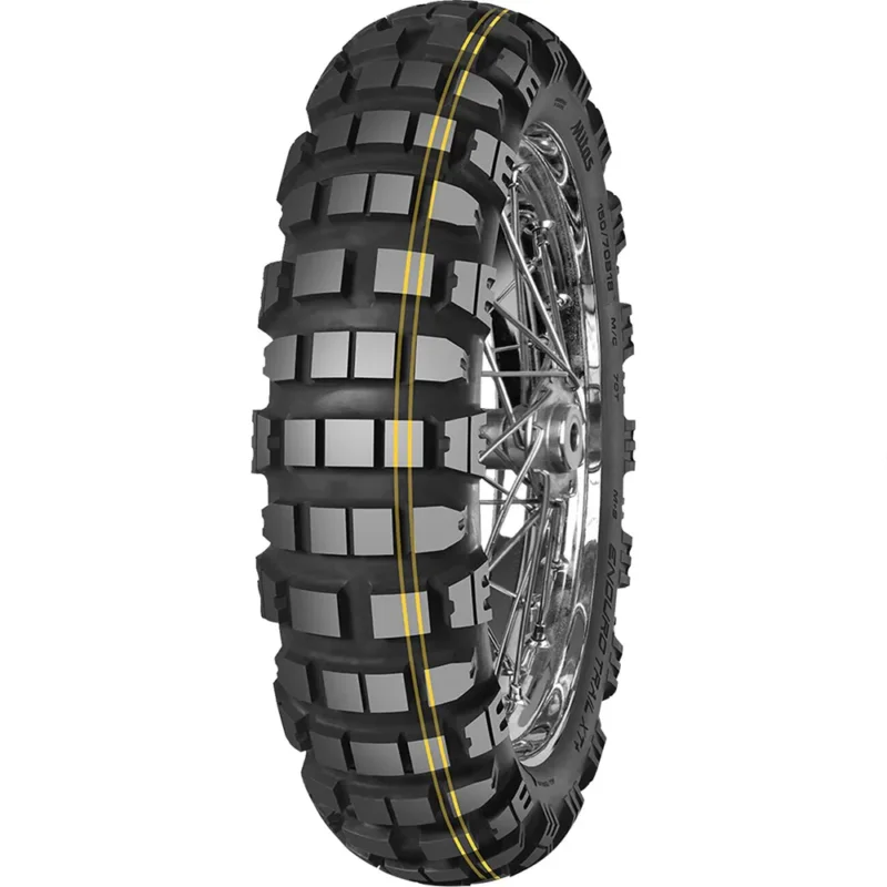 Certifié Mitas Pneu arrière Adventure Enduro Trail XT Dakar 70H TL