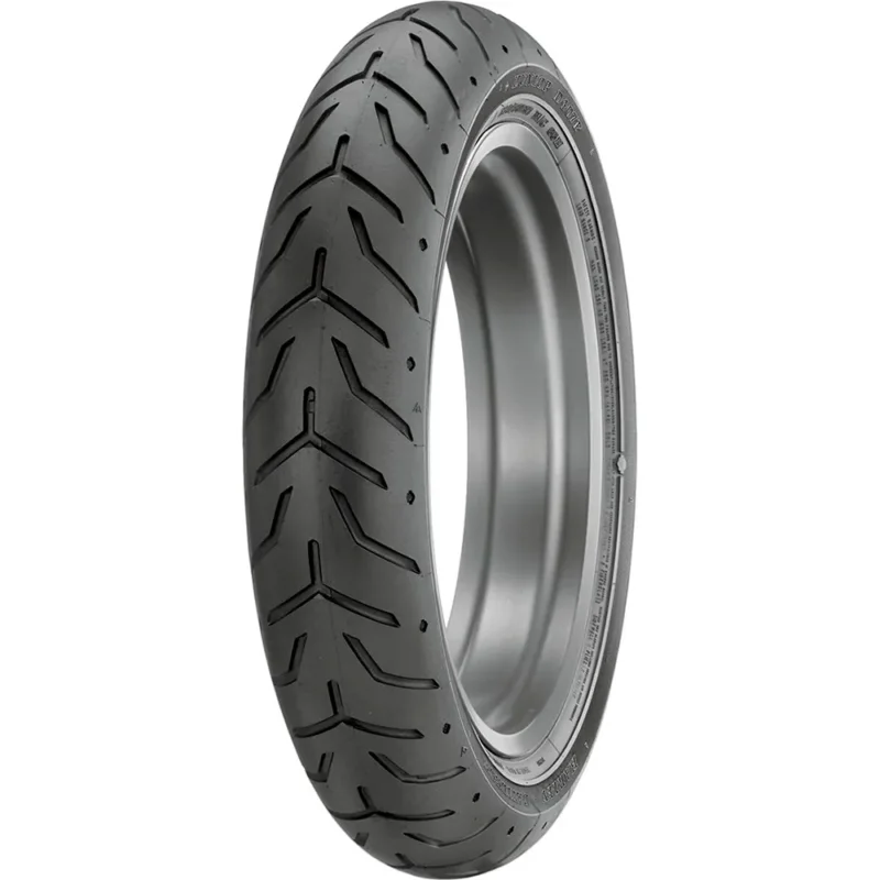 Commander Vite Dunlop Pneu avant custom D408 Harley Davidson 63H Tl