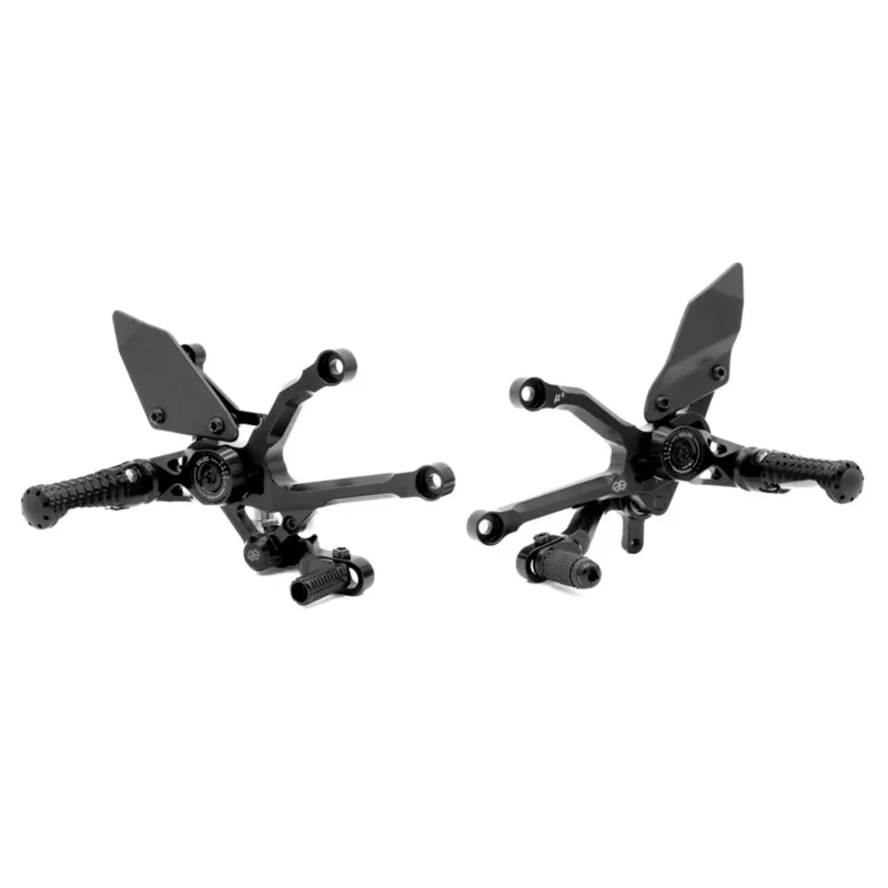 Certifié Gilles Tooling Repose-pieds passager Mue2 Ducati Panigale V4 1000 R Abs 24-26/Panigale V4 1100 Abs 24-26