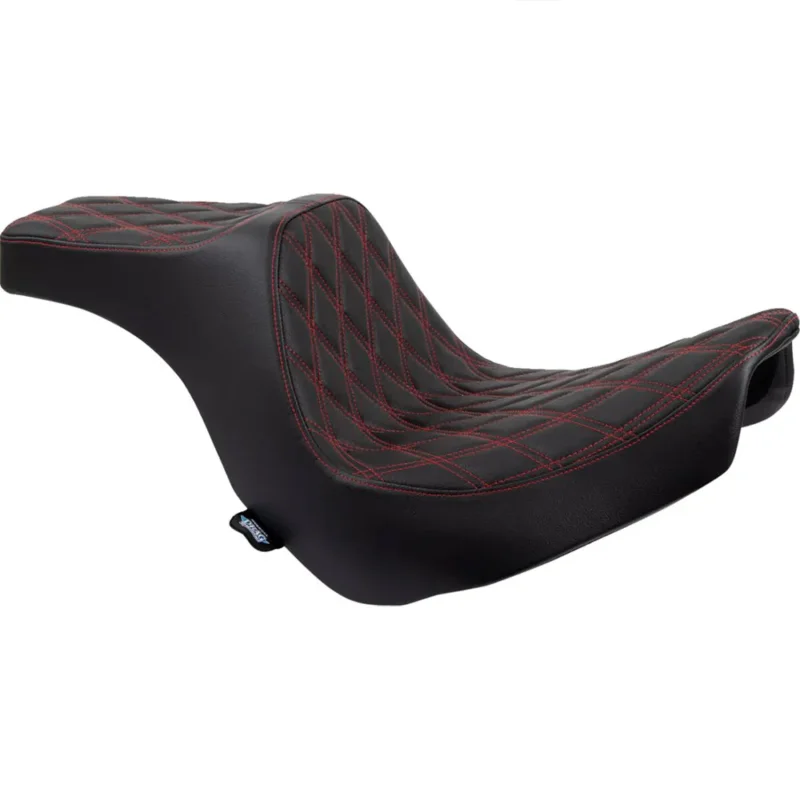 Prix Réduit Drag Specialties Selle de moto Predator III Harley Davidson FLSB 1750 ABS 18-24/FXLR 1750 ABS 18-20 0802-1492