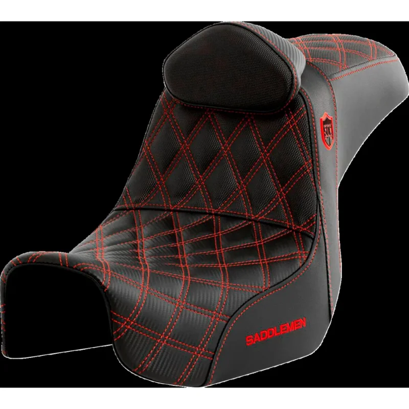 Saddlemen Selle de moto Pro Series SDC Performance Harley Davidson FLD 1690 12-13/FLD 1690 ABS 12-16 SC80604REDRT Meilleur Choix