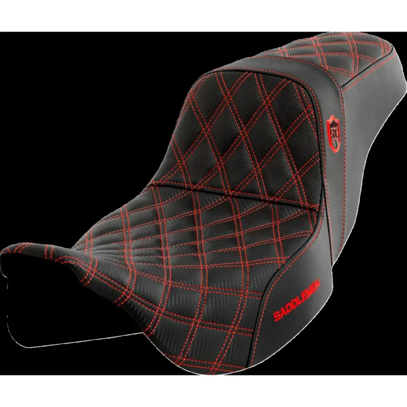 Saddlemen Selle de moto Pro Series SDC Performance Harley Davidson FLH 1868 ABS 21/FLHFB 1868 ABS 23/FLHR 1584 08-11 SC80807RED Certifié