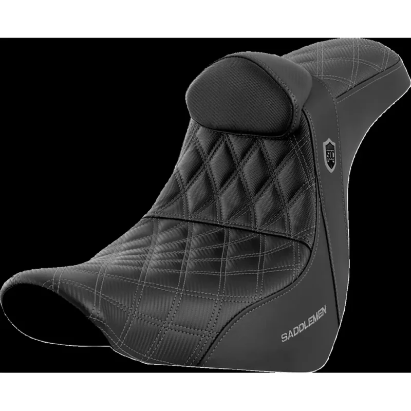 Saddlemen Selle de moto Pro Series SDC Performance Harley Davidson FLSB 1750 ABS 18-21/FXLR 1750 ABS 18-20 SC81829GRERT Commande En Gros