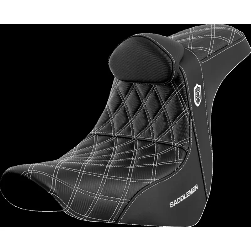 Prix Réduit Saddlemen Selle de moto Pro Series SDC Performance Harley Davidson FLSB 1750 ABS 18-21/FXLR 1750 ABS 18-20 SC81829WHIRT