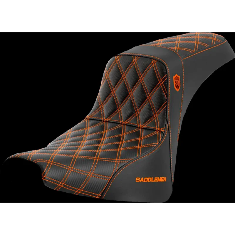 Nouveauté Saddlemen Selle de moto Pro Series SDC Performance Harley Davidson FXBB 1750 ABS 18-20/FXBB 1923 ABS 25-26 SC81830ORA