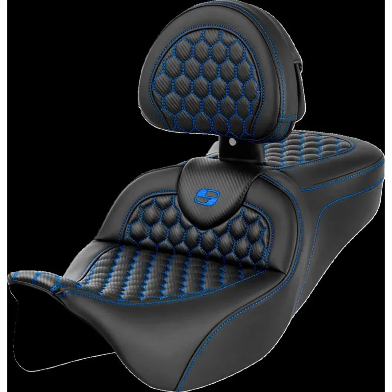 Saddlemen Selle de moto Roadsofa™ Harley Davidson FLH 1868 ABS 21/FLHFB 1868 ABS 23/FLHR 1584 08-11 808-07B-189B1 Jusqu'à Épuisement Des Stocks