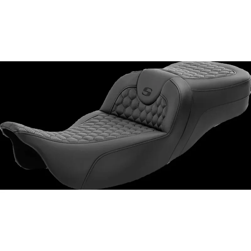 Certifié Saddlemen Selle de moto Roadsofa™ Harley Davidson FLH 1868 ABS 21/FLHFB 1868 ABS 23/FLHR 1584 08-11 808-07B-190