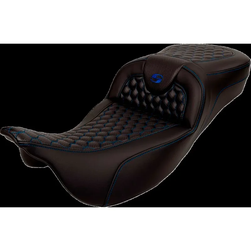 Meilleur Choix Saddlemen Selle de moto Roadsofa™ Harley Davidson FLH 1868 ABS 21/FLHFB 1868 ABS 23/FLHR 1584 08-11 808-07B-19001