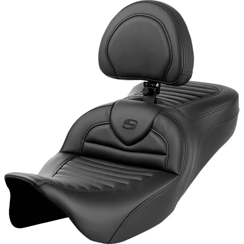 Meilleur Choix Saddlemen Selle de moto Roadsofa™ Harley Davidson FLH 1868 ABS 21/FLHFB 1868 ABS 23/FLHR 1584 08-11 808-07B-202B0