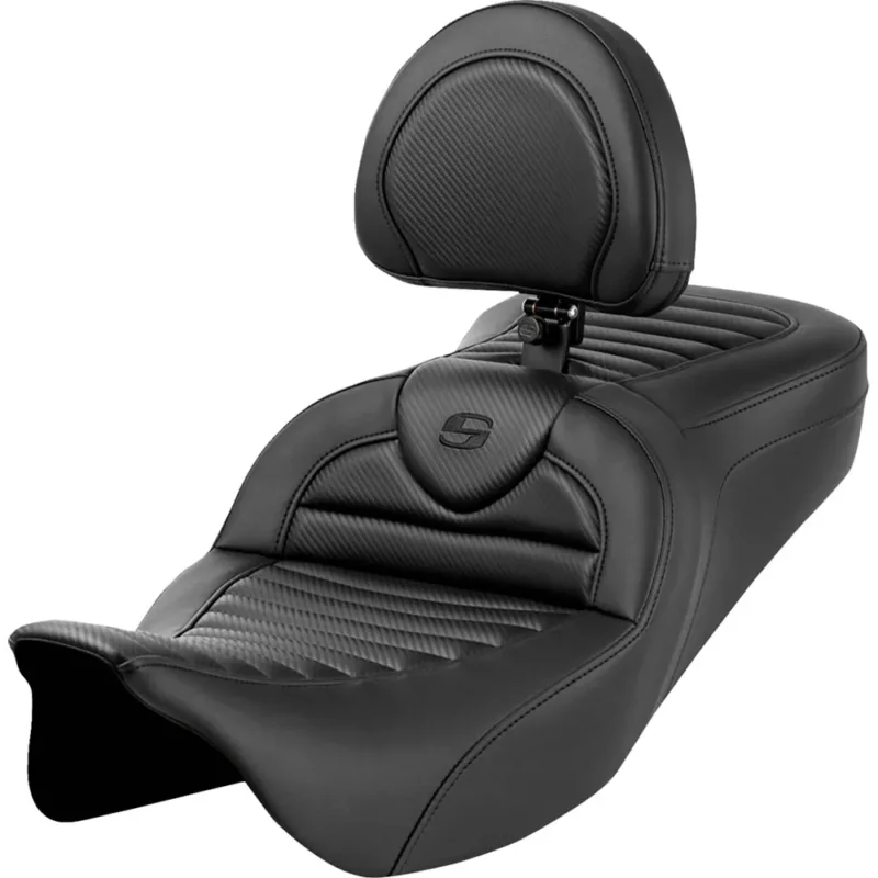Vente Flash Saddlemen Selle de moto Roadsofa™ Harley Davidson FLH 1868 ABS 21/FLHFB 1868 ABS 23/FLHR 1584 08-11 808-07B-204B0