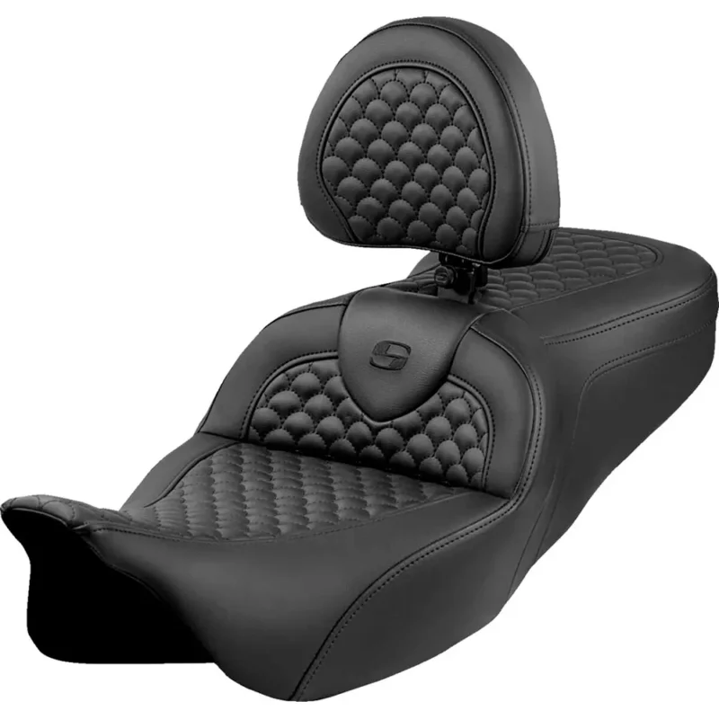 Saddlemen Selle de moto Roadsofa™ Harley Davidson FLH 1868 ABS 21/FLHFB 1868 ABS 23/FLHR 1584 08-11 808-07B-208B0 Populaire