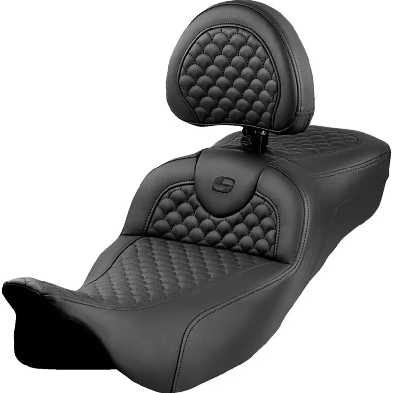 Saddlemen Selle de moto Roadsofa™ Harley Davidson FLH 1868 ABS 21/FLHFB 1868 ABS 23/FLHR 1584 08-11 808-07B-209B0 Vente Flash