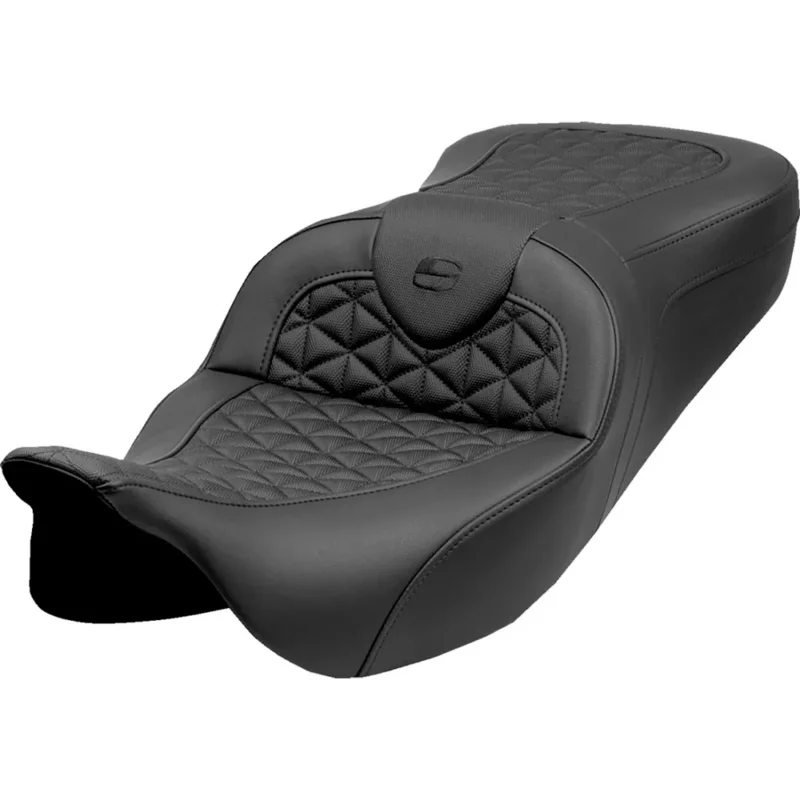 Saddlemen Selle de moto Roadsofa™ Harley Davidson FLH 1868 ABS 21/FLHFB 1868 ABS 23/FLHR 1584 08-11 808-07B-21000 Authentique