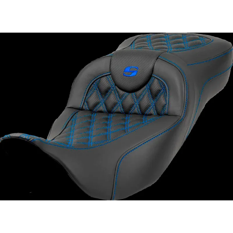 Saddlemen Selle de moto Roadsofa™ Harley Davidson FLHR 1584 08-11/FLHR 1584 ABS 08-11 808-07B-18401 Prix Cassé