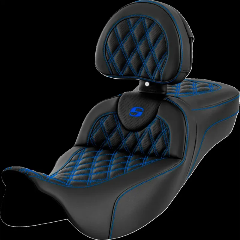 Saddlemen Selle de moto Roadsofa™ Harley Davidson FLHR 1584 08-11/FLHR 1584 ABS 08-11 808-07B-184B1 Commander Maintenant