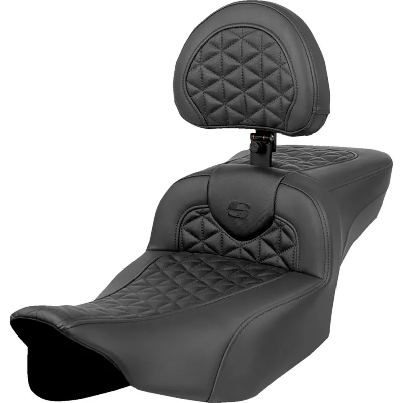 Saddlemen Selle de moto Roadsofa™ Harley Davidson FLHX 1923 ABS 24-26/FLHXL 1923 ABS 26 823-07-211B0 Satisfait Ou Remboursé