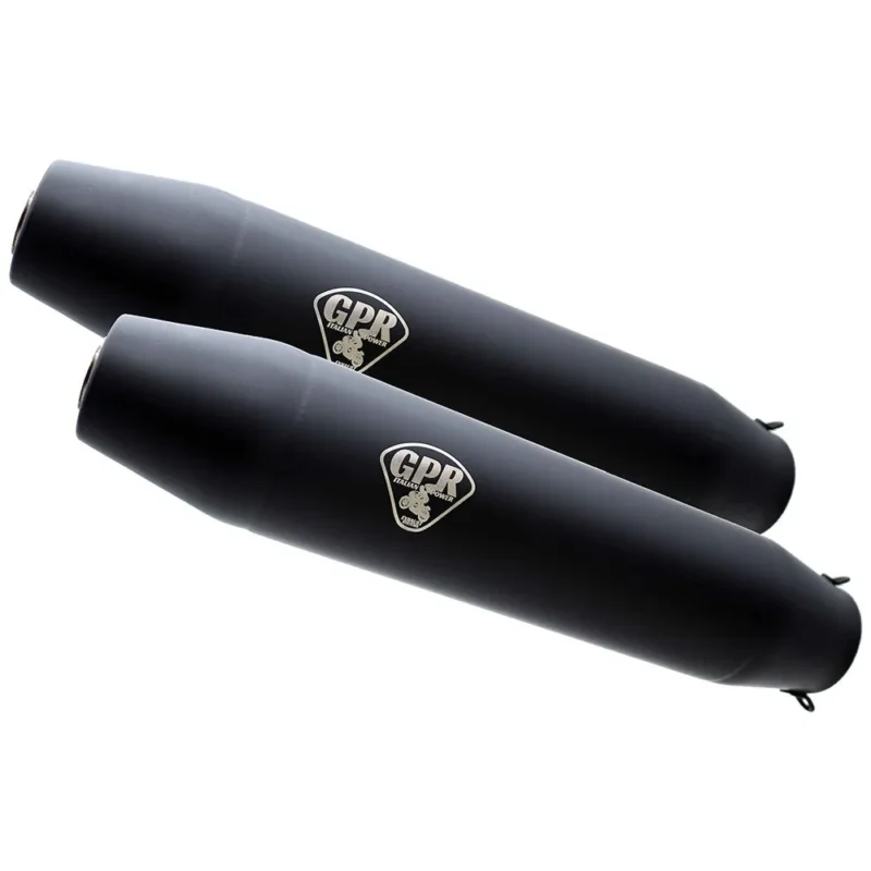 GPR Exhaust Systems Silencieux homologué Deeptone Cafè Racer Silencer Without Link Pipe CB 750 KZ Seven Fifty 78-82 Meilleure Vente
