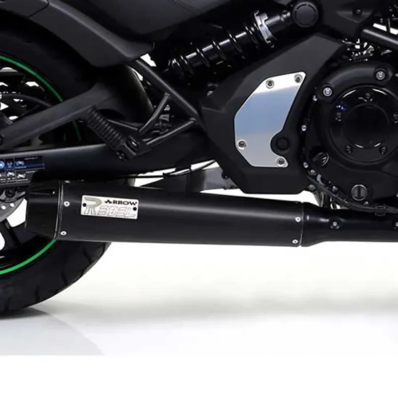 Arrow Silencieux homologué Rebel With Carbon Fibre End Cap Kawasaki Vulcan 650 ´17-20 reconditionné Top Vente