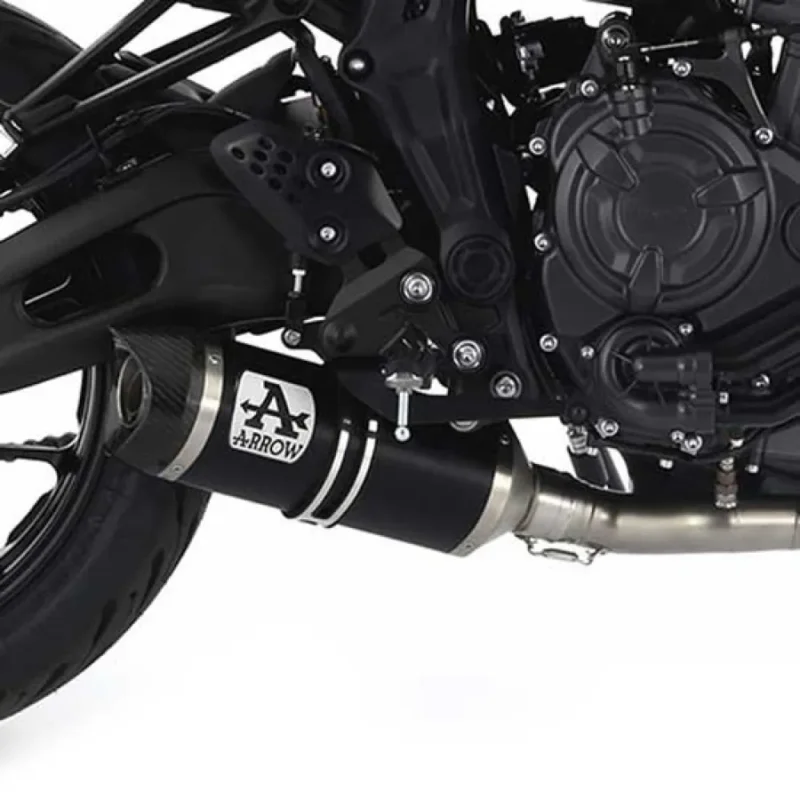 Achetez Aujourd'hui Arrow Silencieux homologué Thunder Aluminium Dark With Carbon End Cap Yamaha MT-07 ´21-23