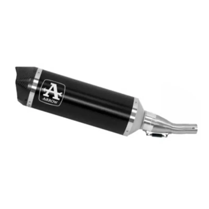 Quantité Limitée Arrow Silencieux homologué Urban Aluminium Dark With Carbon Fibre End Cap Yamaha X-Max 300/Tricity 300 ´21-22