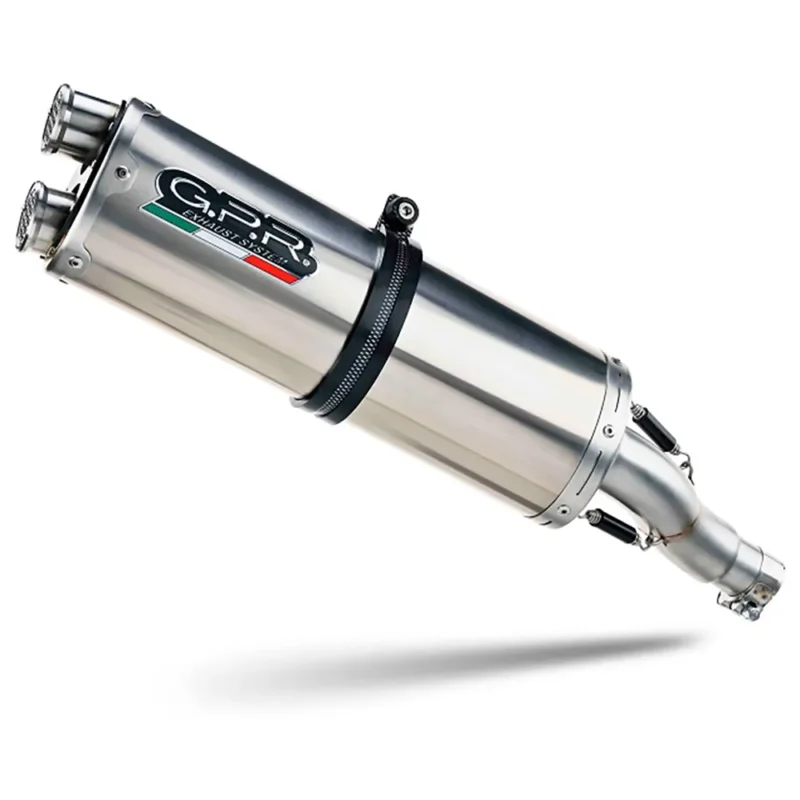 Gpr Exclusive Silencieux Slip On homologué Dual Inox Suzuki V-Strom DL800 DE/SE 25-26 Achat Immédiat