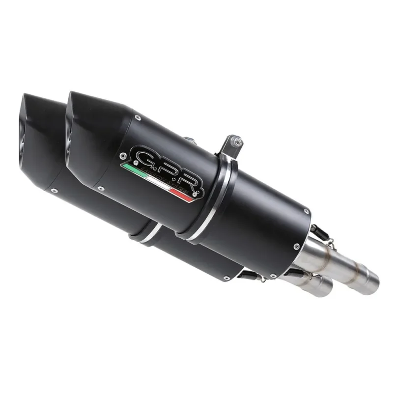 GPR Exhaust Systems Silencieux Slip On homologué Furore Dual Yamaha XT 660 X/R 04-14 Top Vente