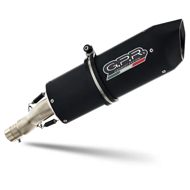 Gpr Exclusive Silencieux Slip On homologué Furore Nero Kawasaki KLX 250 S 09-17 Produit De Marque