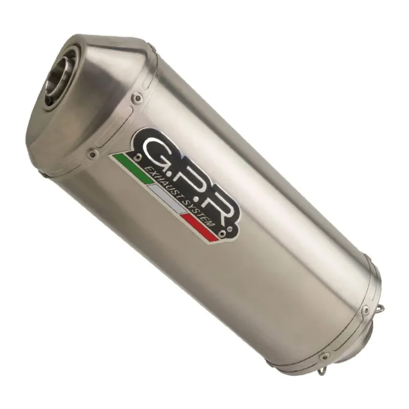 GPR Exhaust Systems Silencieux Slip On homologué Satinox Honda NC 750 X-S Dct 21-23 Ref E5.H.266.SAT Stainless Steel Offre Exclusive