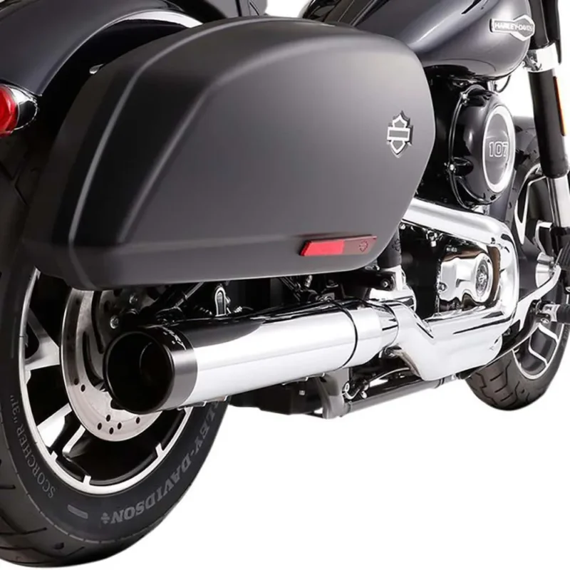 Rinehart Silencieux Slip-On non homologué 4´´ Harley Davidson FLSB 1750 ABS Softail Sport Glide 107 Ref 500-1230 Quantité Limitée