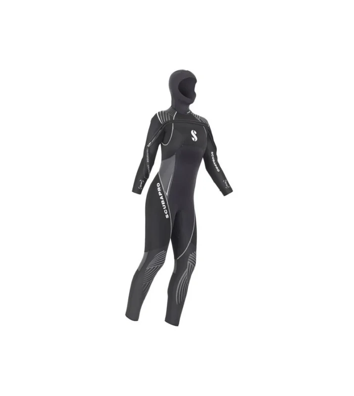 Combinaison Scubapro Definition 7mm à Cagoule et Zip frontal - Femme Offre Spéciale
