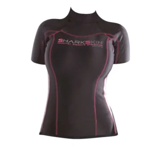 Produit De Marque Top Sharkskin Chillproof Manches courtes - Femme