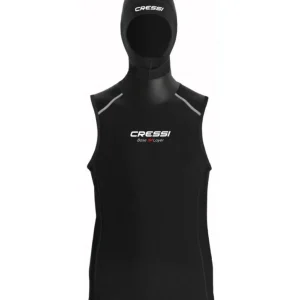 Top Cressi Base Layer avec cagoule sans manche - Homme Soldes