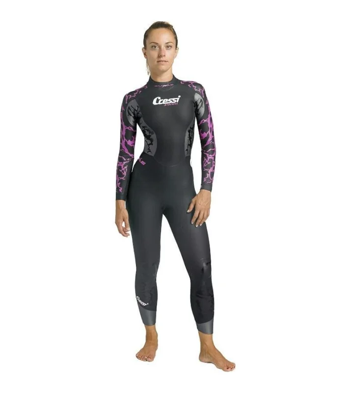 Dernière Chance Combinaison de nage Cressi Kuwae 2/3/4mm - Femme