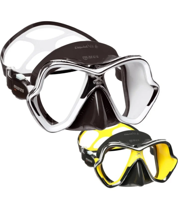 Masque Mares X-Vision Chrome LiquidSkin Populaire