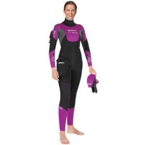 Combinaison semi-étanche Mares Ice Skin 7mm - Femme Pas Cher