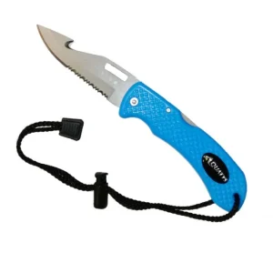 Quantité Limitée Couteau Aquatys pliant Titane - Bleu