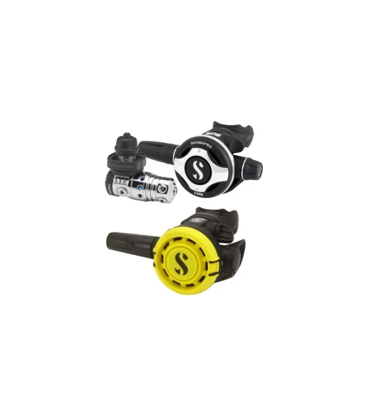 Pack Détendeur Scubapro MK25 EVO / S600 / Octopus R105 + Sacoche Atelier de la Mer Soldes
