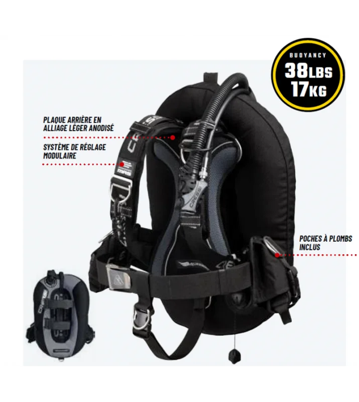 Acheter Direct Gilet Stab Cressi Aquawing Max
