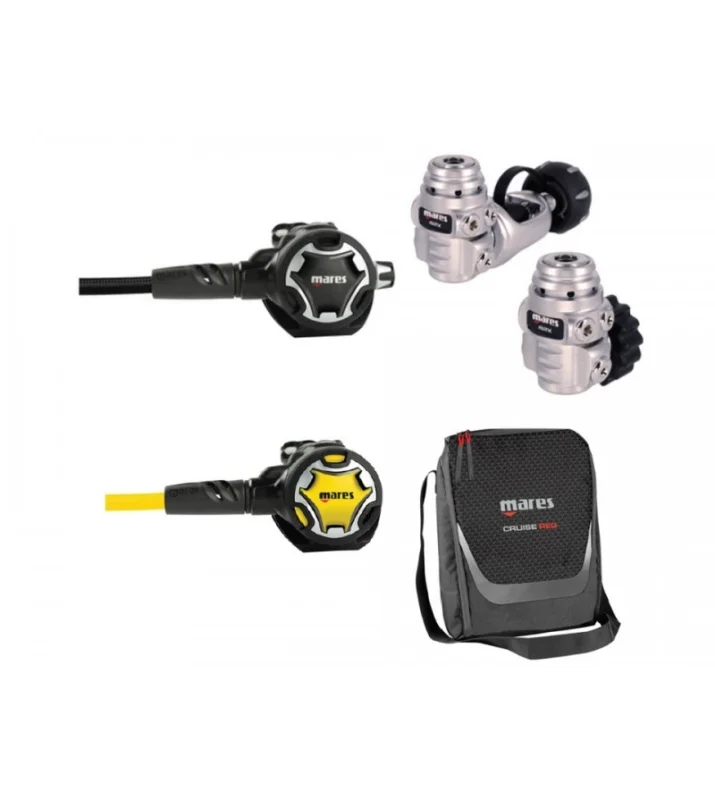 Détendeur Mares Dual ADJ 62X + Octopus Dual + Sac Mares Cruise Reg Quantité Limitée